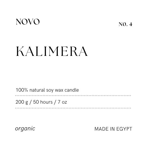Kalimera Candle: A Fresh Start for Your Senses