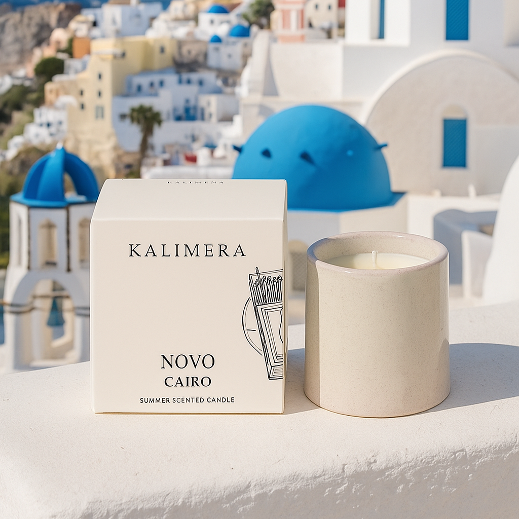 Kalimera Candle: A Fresh Start for Your Senses